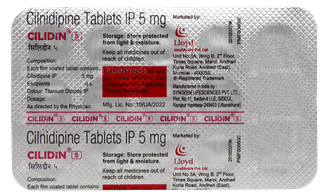 Cilidin 5 Tablet 15