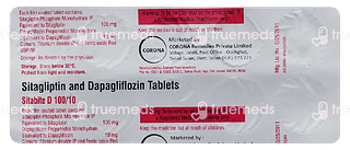 Sitabite D 10/100 MG Tablet 10