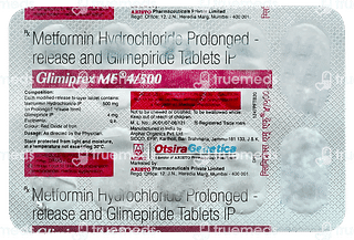 Glimiprex Mf 4/500 MG Tablet 10