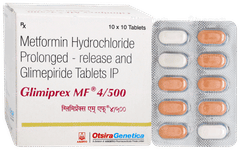 Glimiprex Mf 4/500 Tablet 10 Glimiprex Mf 4/500 Tablet 10