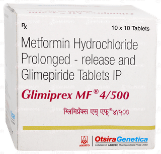 Glimiprex Mf 4/500 Tablet 10