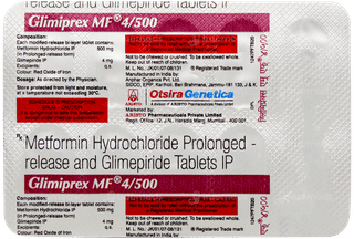 Glimiprex Mf 4/500 Tablet 10