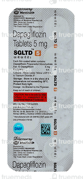 Sgltd 5 MG Tablet 10