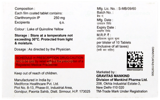 Clarinova 250 Tablet 10