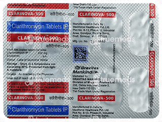 Clarinova 500 Tablet 10