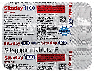 Sitaday 100 MG Tablet 15