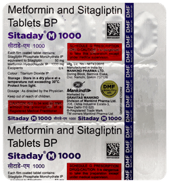 Sitaday M 1000 Tablet 15