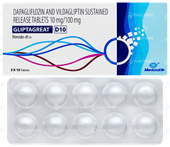 Gliptagreat D10 Tablet 10