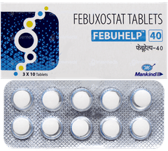 Febuhelp 40 Tablet 10 Febuhelp 40 Tablet 10