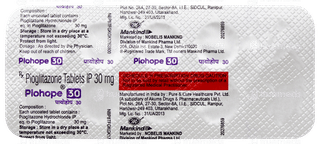 Piohope 30 Tablet 10
