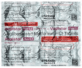 Voglistar Plus 0.3 Tablet 15