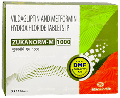 Zukanorm M 1000 Tablet 15