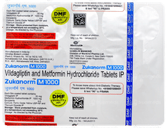 Zukanorm M 1000 Tablet 15