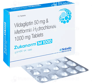 Zukanorm M 50/1000 MG Tablet 15