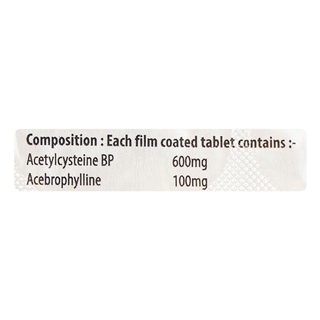 Toff Weez 600/100 Mg Tablet 10