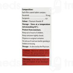 Dasapan 70 MG Tablet 60