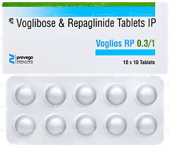 Voglios Rp 0.3/1 Tablet 10