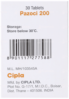 Pazoci 200 Tablet 30