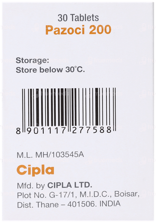 Pazoci 200 Tablet 30