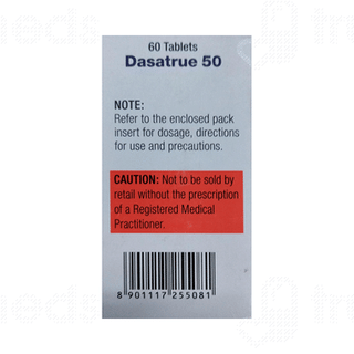 Dasatrue 50 MG Tablet 60