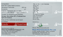 Renecar 400 Tablet 10 Renecar 400 Tablet 10