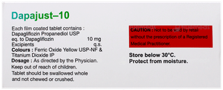 Dapajust 10 Tablet 14