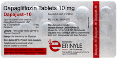 Dapajust 10 Tablet 14 Dapajust 10 Tablet 14