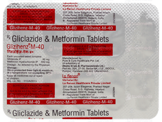 Glizihenz M 40 Tablet 10