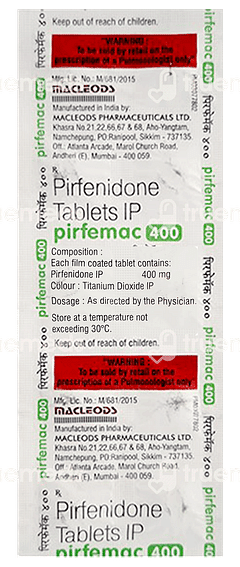 Pirfemac 400 Tablet 10