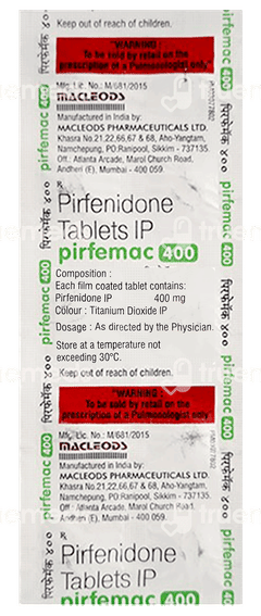 Pirfemac 400 Tablet 10 Pirfemac 400 Tablet 10
