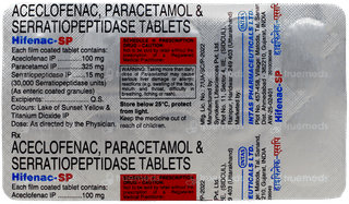 Hifenac Sp Tablet 10