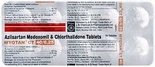 Myotan Ct 40/6.25 Tablet 10