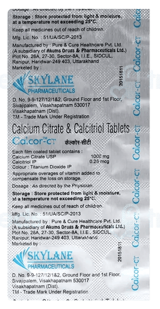 Calcor Ct Tablet 10