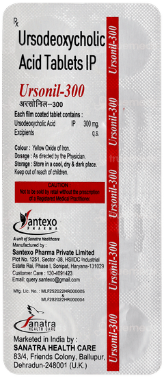 Ursonil 300 Tablet 10