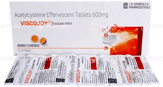 Viscojoy 600 MG Sugar Free Tablet 10