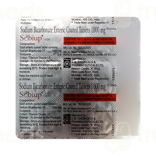 Sobiup 1000 Tablet 15
