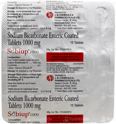 Sobiup 1000 Tablet 15