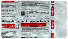 Metrogyl O Tablet 10