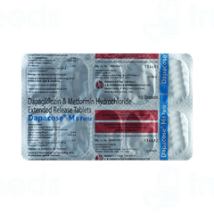 Dapacose M 5 Forte Tablet 10 Dapacose M 5 Forte Tablet 10