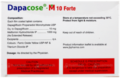Dapacose M 10 Forte Tablet 10 Dapacose M 10 Forte Tablet 10
