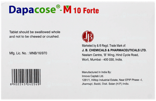 Dapacose M 10 Forte Tablet 10