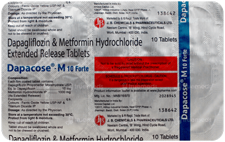 Dapacose M 10 Forte Tablet 10