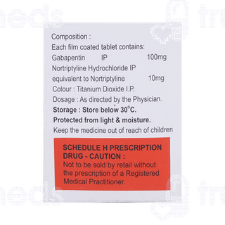 Baga Nt 100/10 MG Tablet 15