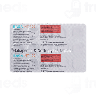 Baga Nt 100/10 MG Tablet 15