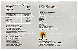 Ubisaan E 30/500/150 MG Tablet 10