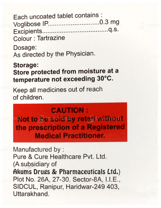 Agivog 0.3 Tablet 15