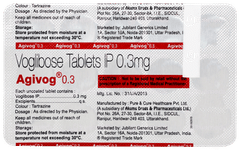 Agivog 0.3 Tablet 15