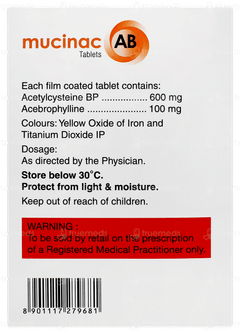 Mucinac Ab Tablet 15