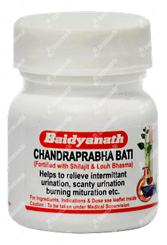 Baidyanath Chandraprabha Bati Tablet 40 Baidyanath Chandraprabha Bati Tablet 40