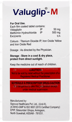 Valuglip M Tablet 15 Valuglip M Tablet 15